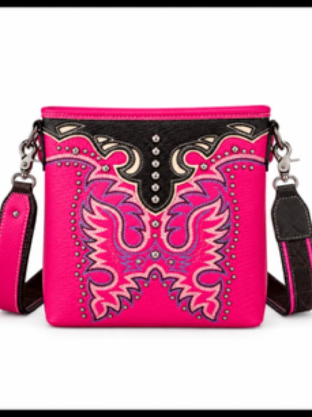 Montana West Concealed Carry Crossbody- Hot Pink NWT